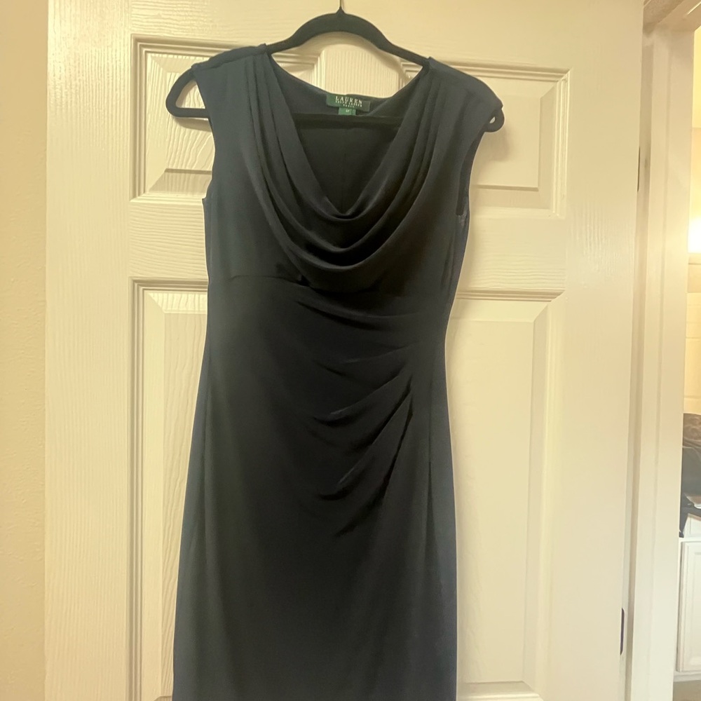 Lauren Ralph Lauren Classic Navy Mini Dress